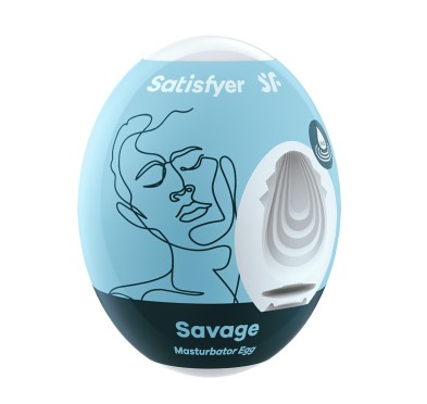 Masturbator żelowe jajeczko Satisfyer savage sex